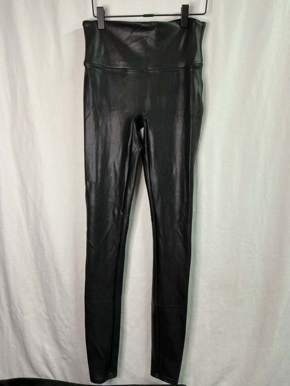 Spanx Faux Leather Leggings Black
